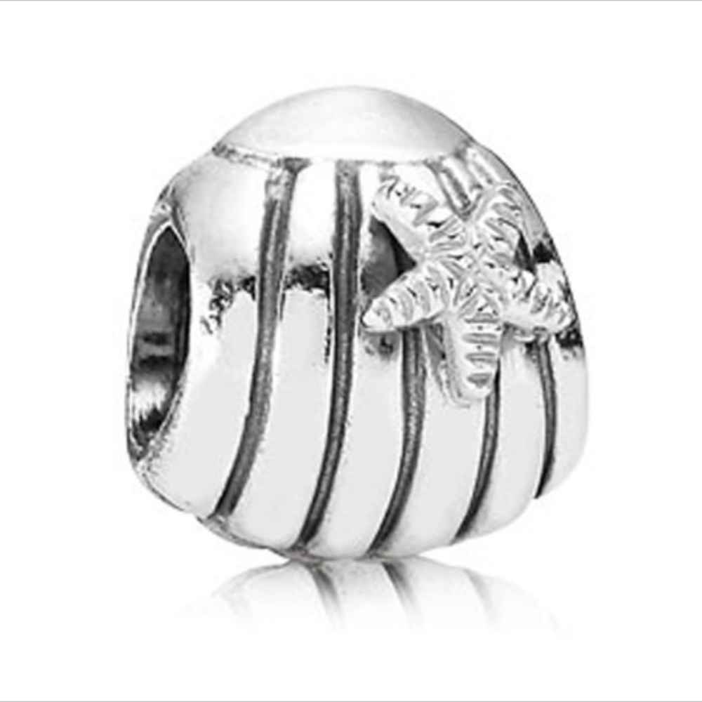 Authentic Vintage Pandora Shell Charm 790972 - image 1